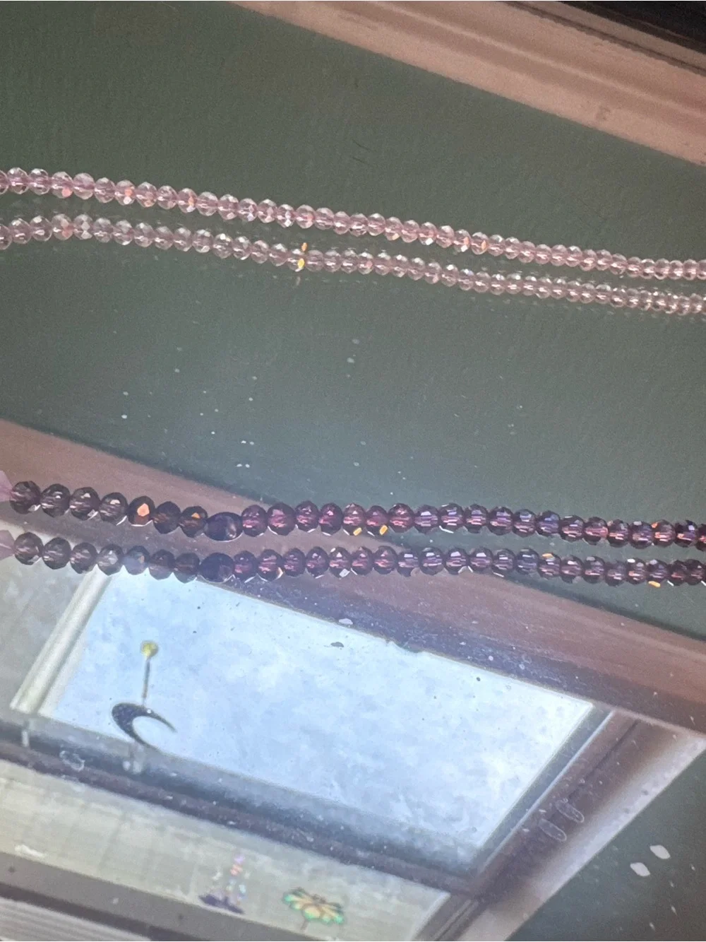 Faceted Purple Beaded Necklace - Elegant Women’s Jewelry